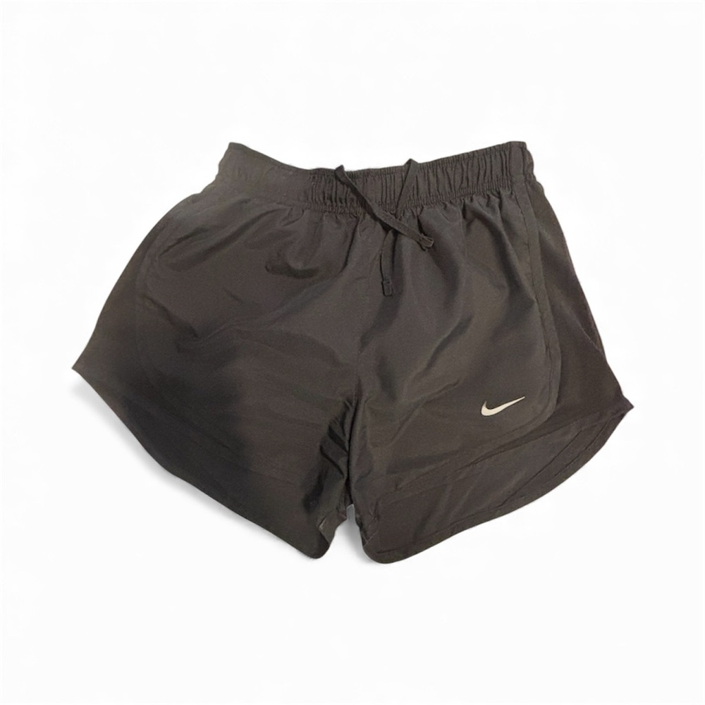 Girls Nike Dri Fit Running Shorts Black Size Small